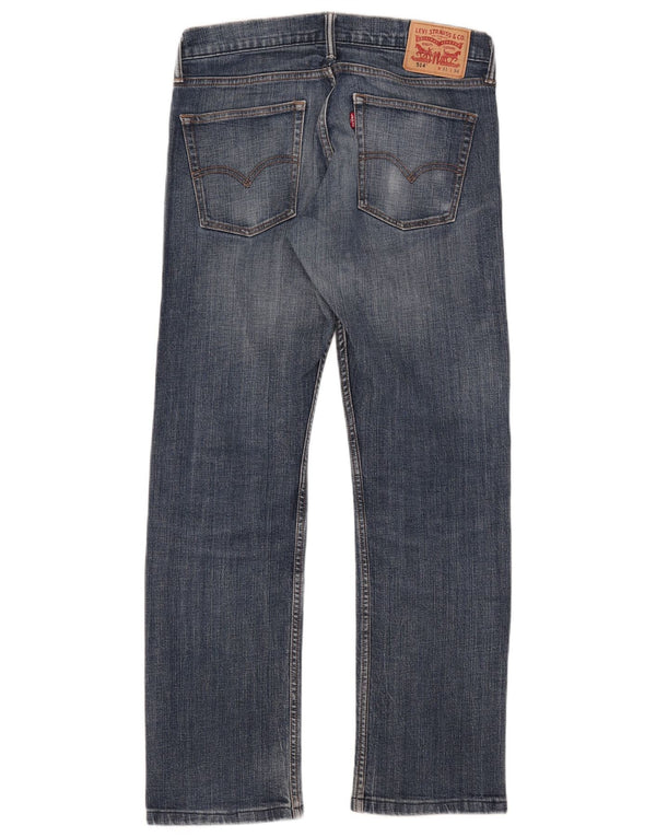 Мужские прямые джинсы Levi's 514 W31 L30 синие