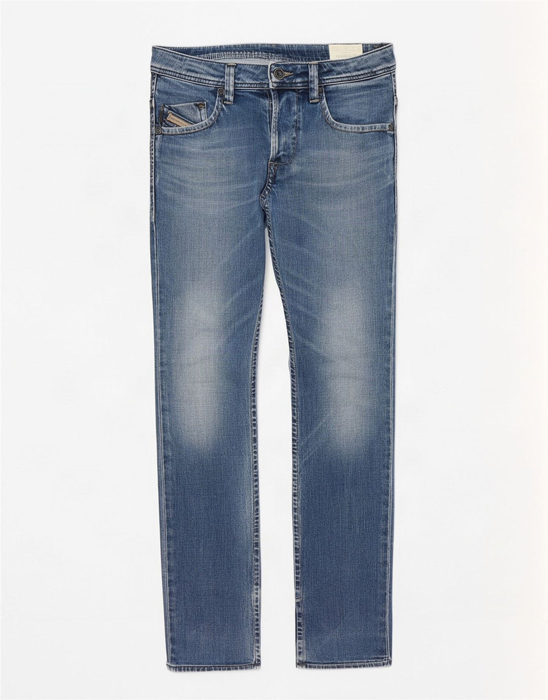 Мужские прямые джинсы Diesel Darron Slim W30 L32, синий хлопок