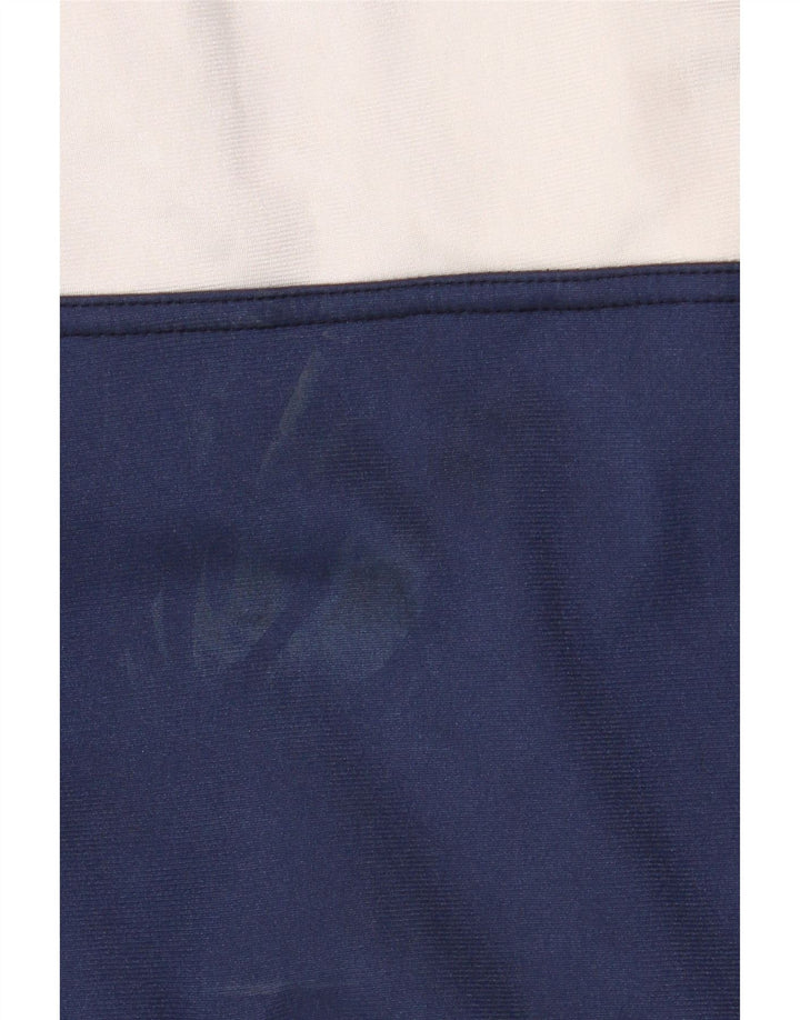 Мужской спортивный костюм ASICS с графическим рисунком IT 52, большой темно-синий с цветными блоками