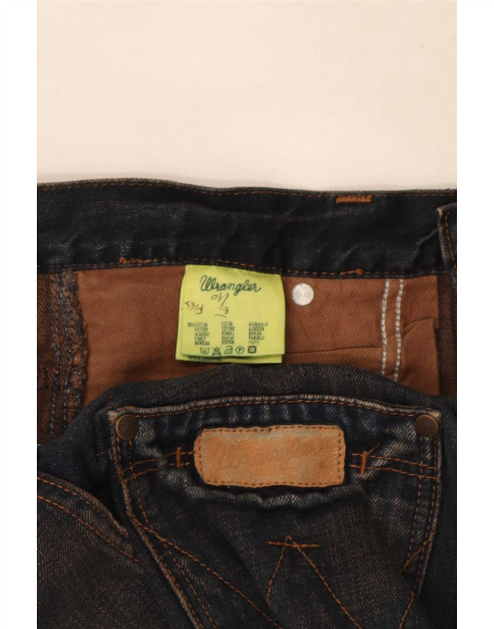 Мужские джинсы Wrangler Sharkey Bootcut W32 L34, темно-синие, хлопок