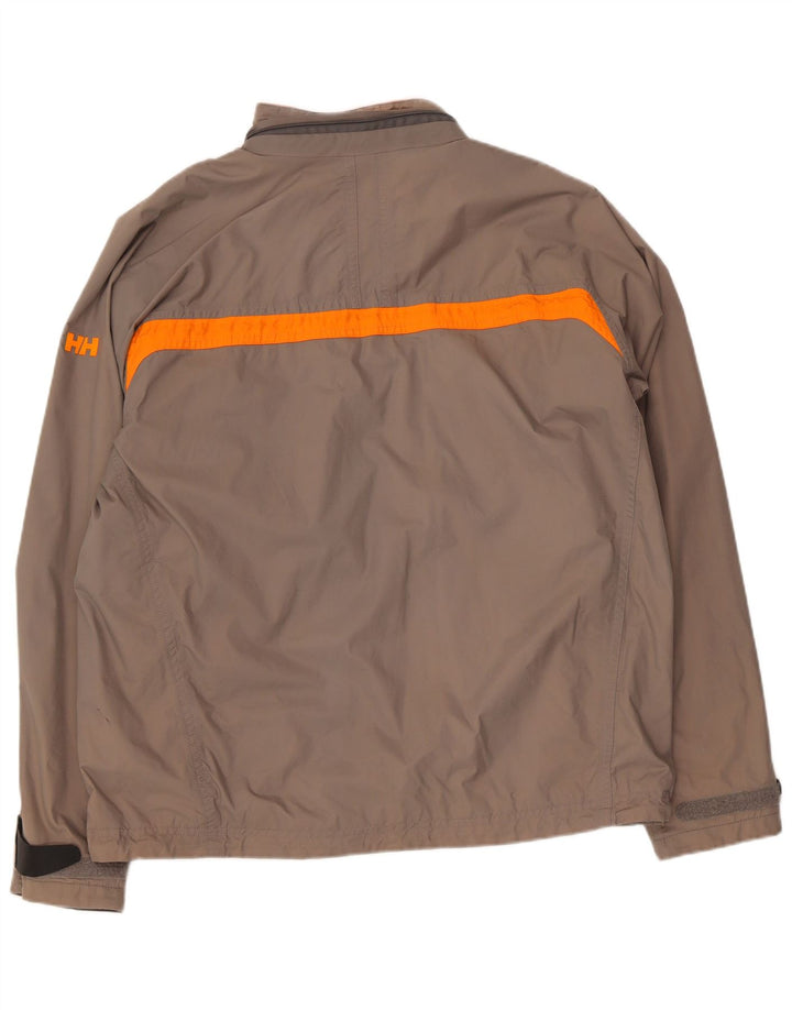 Мужская дождевик Helly Hansen UK 40, большой серый нейлон