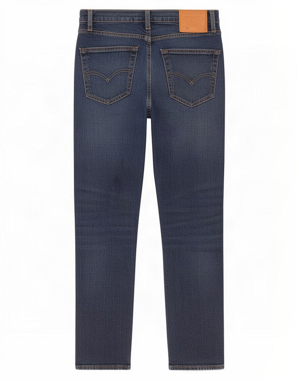 Мужские зауженные джинсы Levi's 502 W32 L32 синие, хлопок