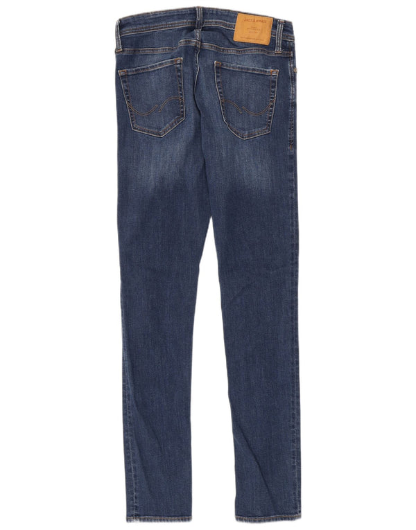 Мужские узкие джинсы Jack & Jones GLENN W31 L34, синий хлопок