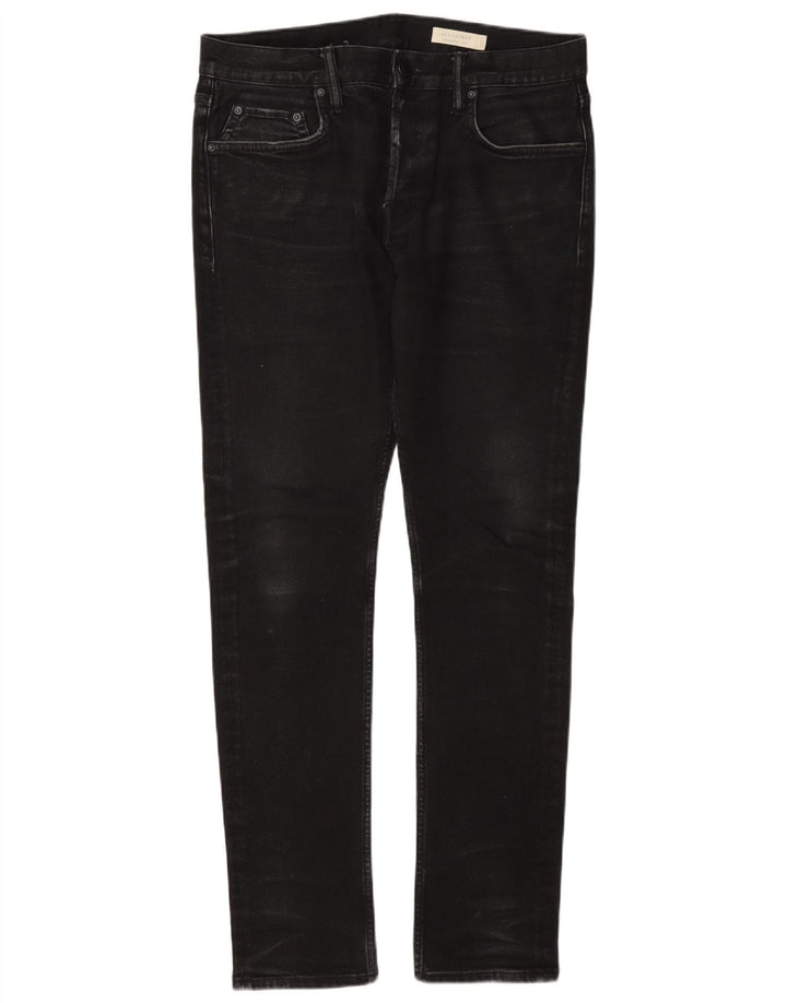 Мужские джинсы All Saints Cigarette Slim W32 L32, серые, хлопковые