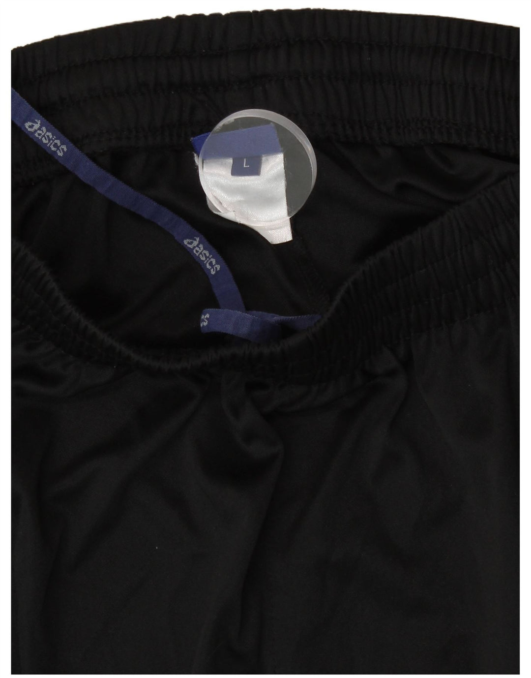 Спортивные шорты Asics для мальчиков 13–14 лет, большие черные, полиэстер с цветными блоками