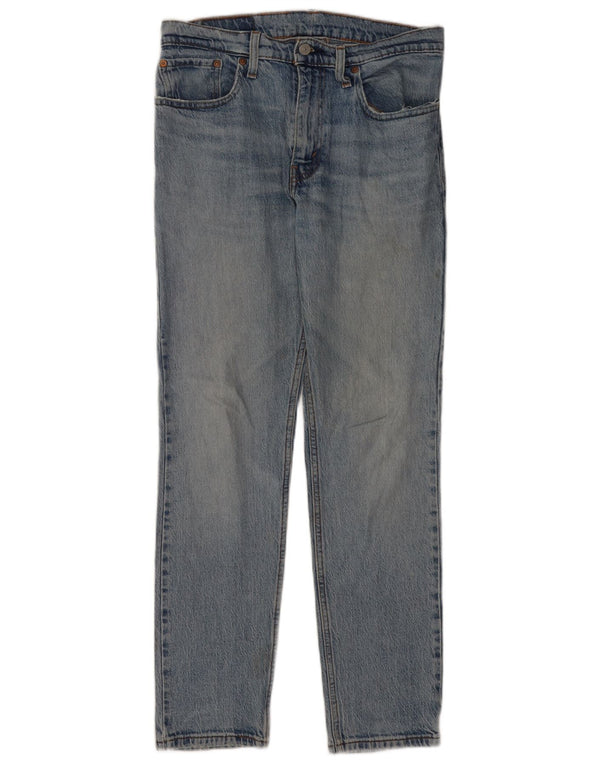 Мужские зауженные джинсы Levi's 502 W32 L32 синие, хлопок