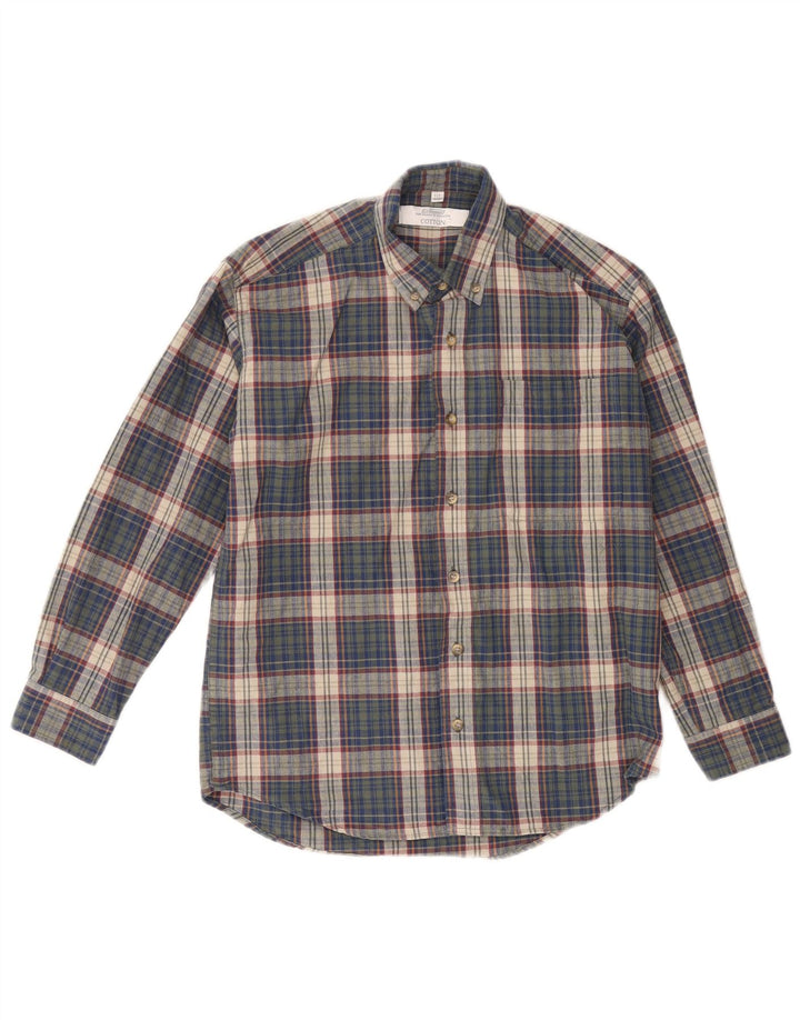 ST. BERNARD Boys Shirt 9-10 Years Multicoloured Check Cotton
