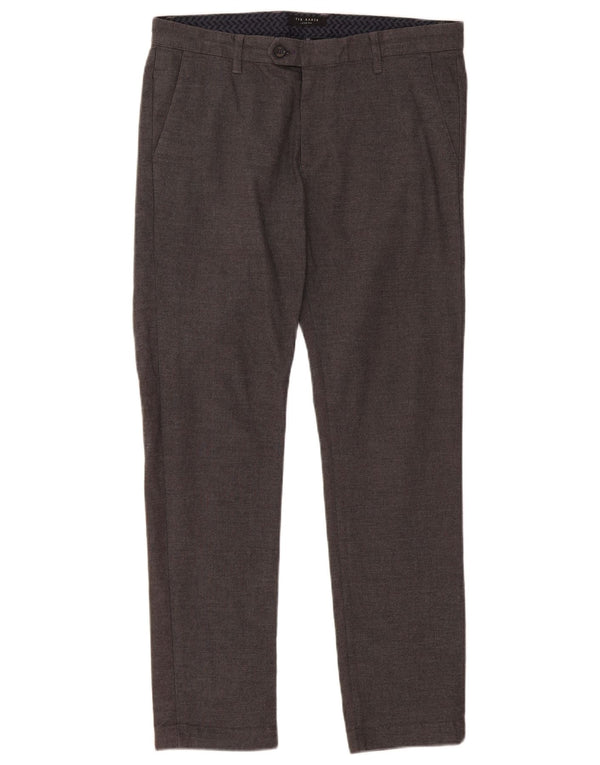 Брюки мужские узкие Ted Baker W34 L31 Серые