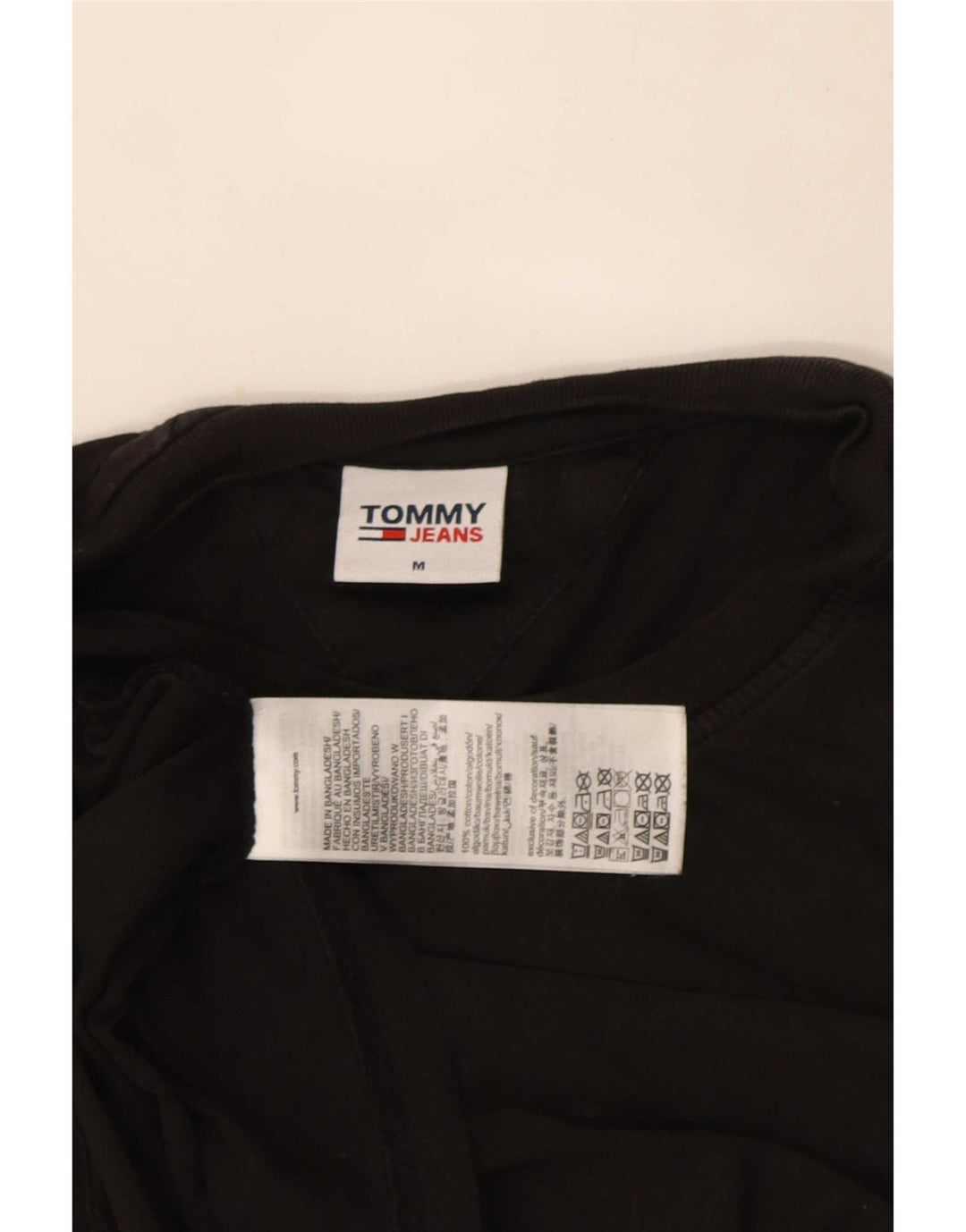 Мужская футболка Tommy Hilfiger, средний черный