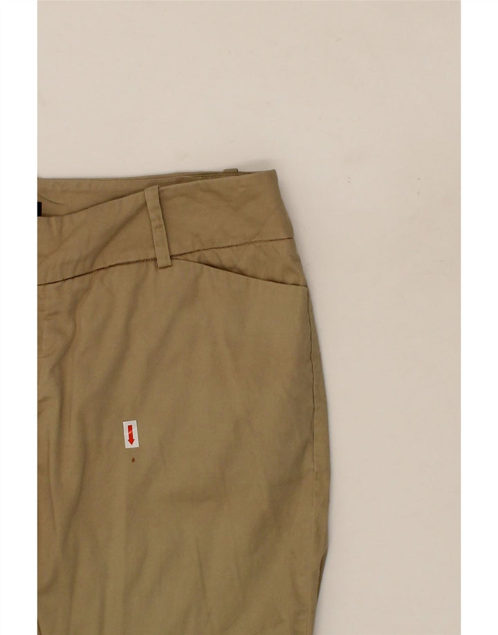 MOSSIMO Womens Stretch Casual Shorts US 10 Large W27 Brown Cotton Vintage Mossimo and Second-Hand Mossimo from Messina Hembry 
