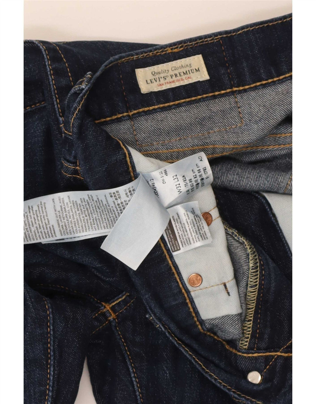 Мужские джинсы Levi's Slim 511 W32 L28 синие, хлопок