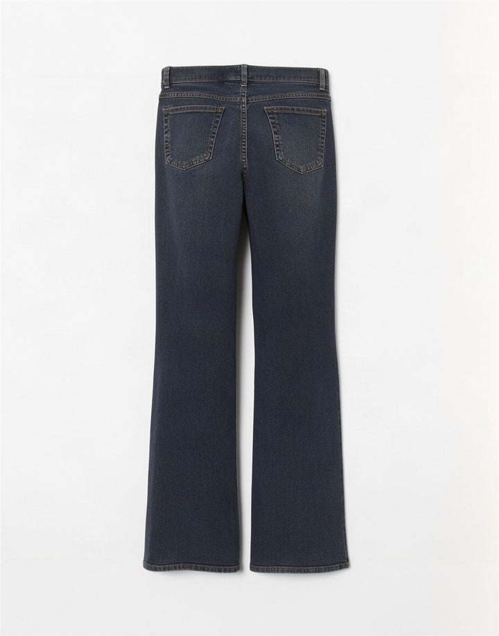 Женские джинсы Bootcut Marks & Spencer UK 16, большие, W34 L31, синие, хлопок