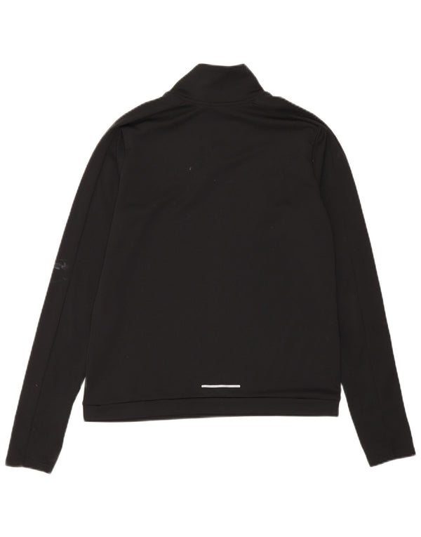 Мужской спортивный пуловер с графическим рисунком Nike Dri Fit, маленький черный спортивный костюм