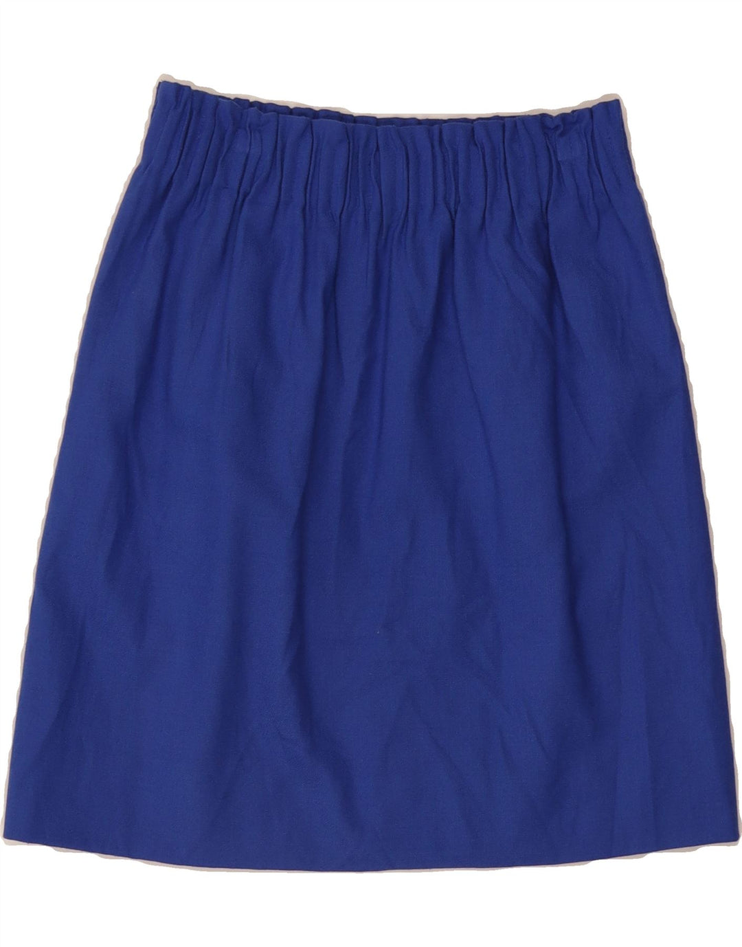 J. CREW Womens A-Line Skirt US 00 2XS W23  Blue Wool Vintage J. Crew and Second-Hand J. Crew from Messina Hembry 