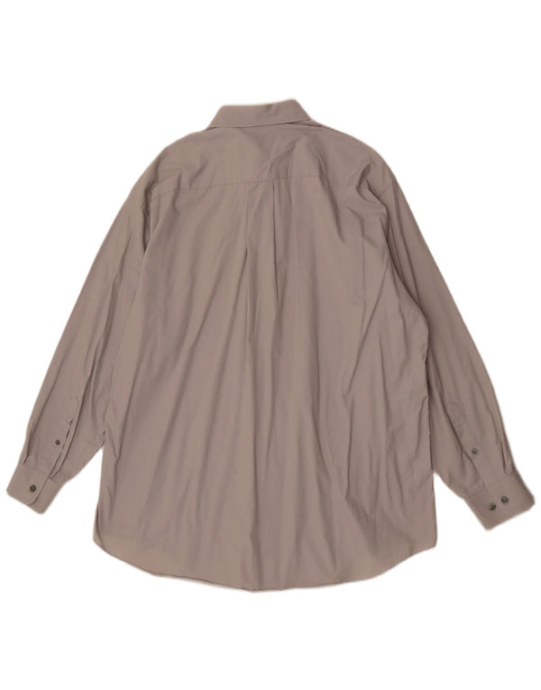 Мужская рубашка Nautica, размер 17 XL, серая, хлопок