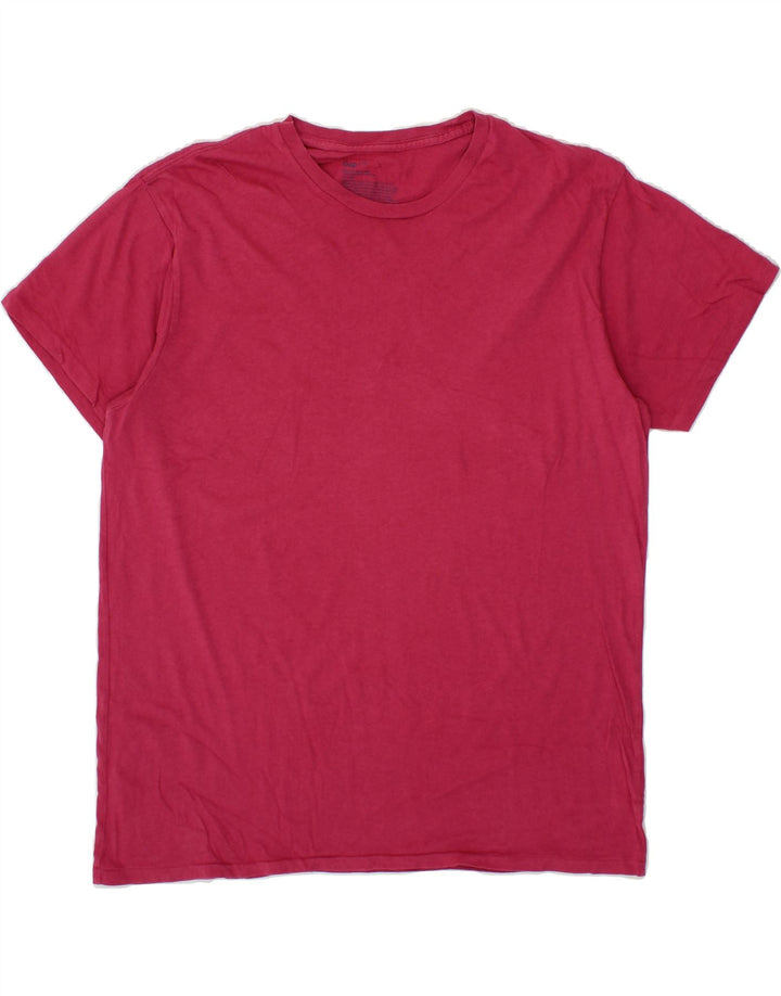 GAP Mens T-Shirt Top Large Pink Cotton Vintage Gap and Second-Hand Gap from Messina Hembry 