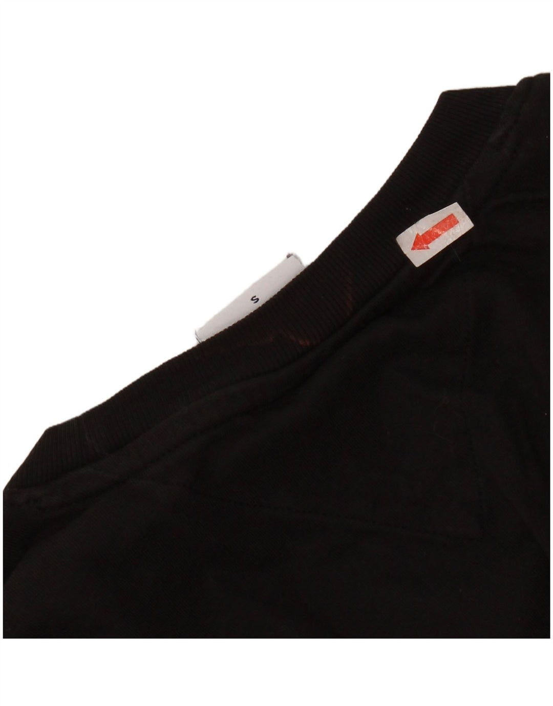 TOMMY HILFIGER Женская укороченная футболка с рисунком Top UK 10, маленький черный хлопок