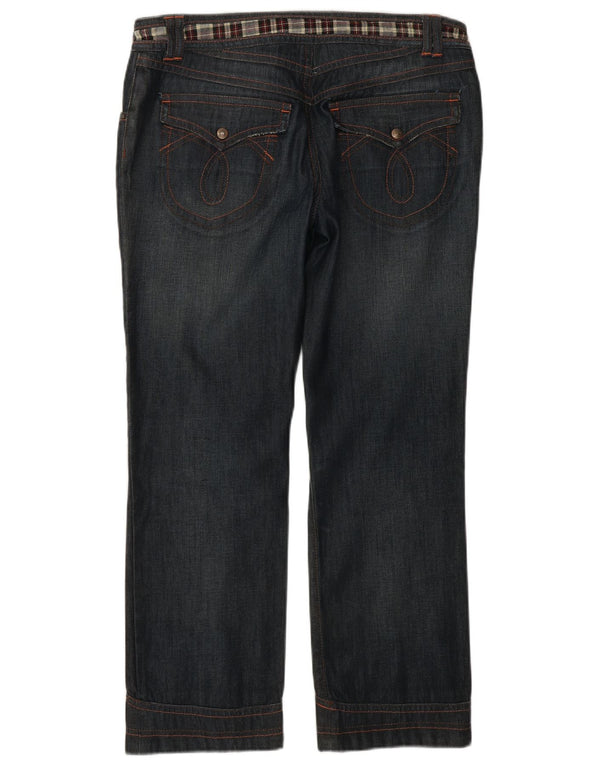 Женские прямые джинсы Just Cavalli IT 44 Medium W32 L27 Темно-синие дизайнерские