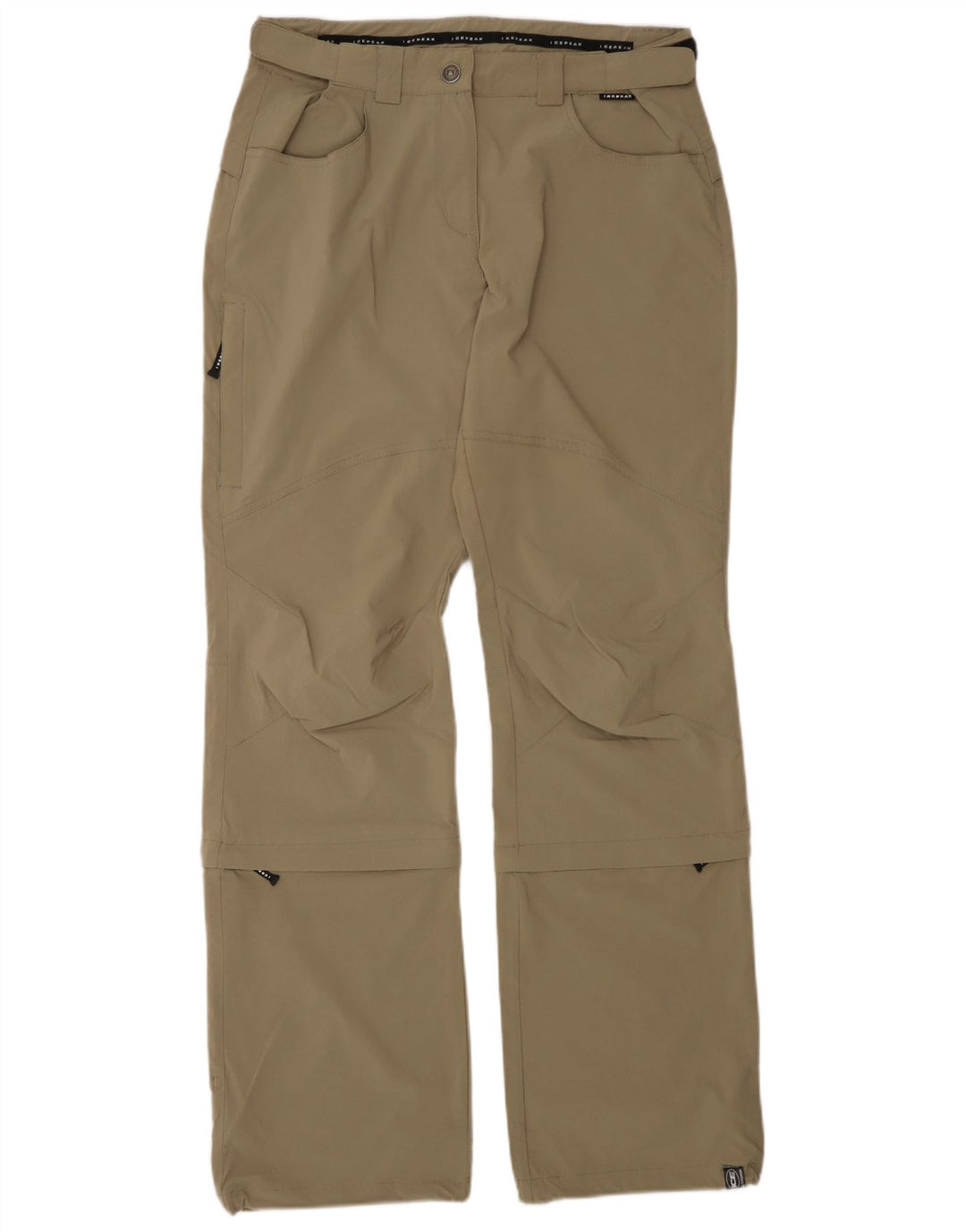 Icepeak Женские походные брюки-карго EU 40 Medium W30 L32 Хаки Полиэстер