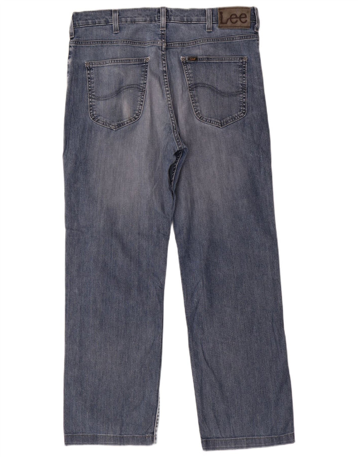 Мужские прямые джинсы LEE Brooklyn W36 L29, синий хлопок