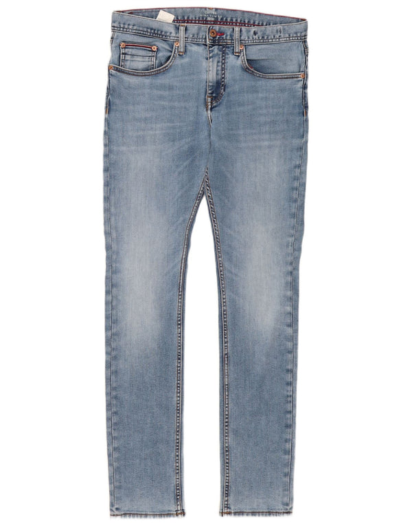 Мужские джинсы скинни Tommy Hilfiger Layton W32 L32, синий хлопок