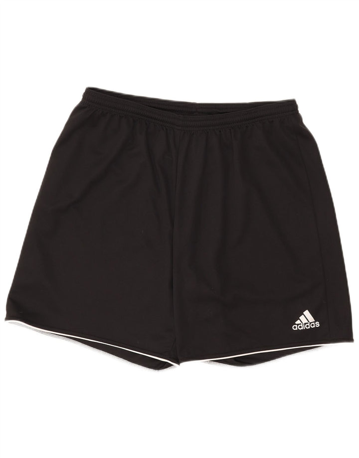 Мужские спортивные шорты Adidas Climalite XL, черный полиэстер