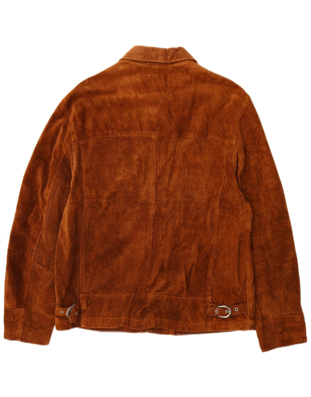 PACIFIC AIR FORCES Мужская замшевая куртка IT 52 XL Коричневая кожа