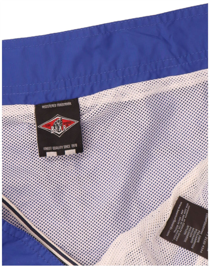 Bear Mens Swimming Shorts XL  Blue Polyamide