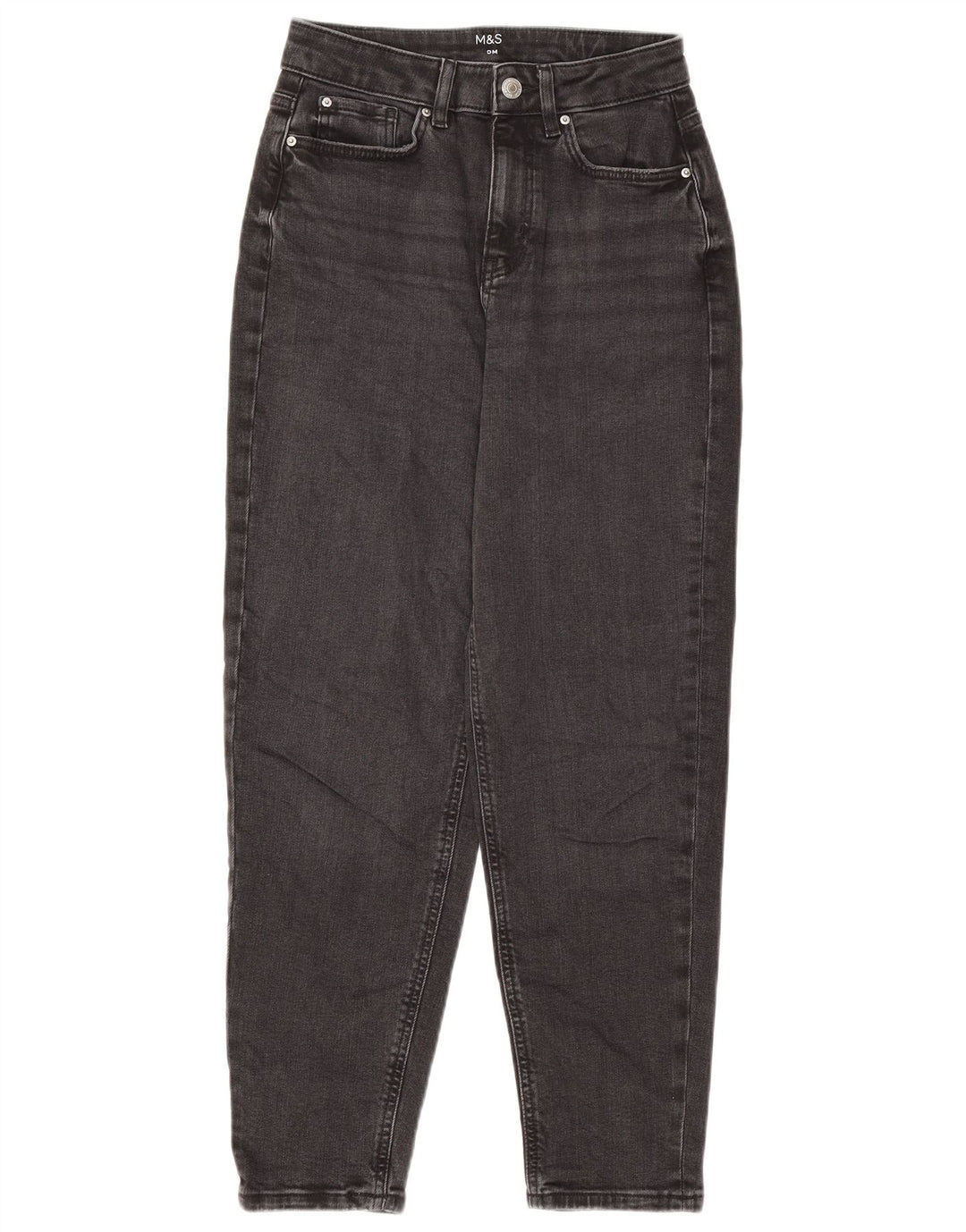 Женские зауженные джинсы MARKS & SPENCER UK 8, маленькие W26 L26, серый хлопок