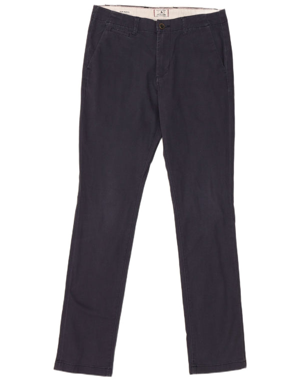 Мужские брюки-чиносы Jack & Jones Marco Slim W30 L34, темно-синие, хлопковые