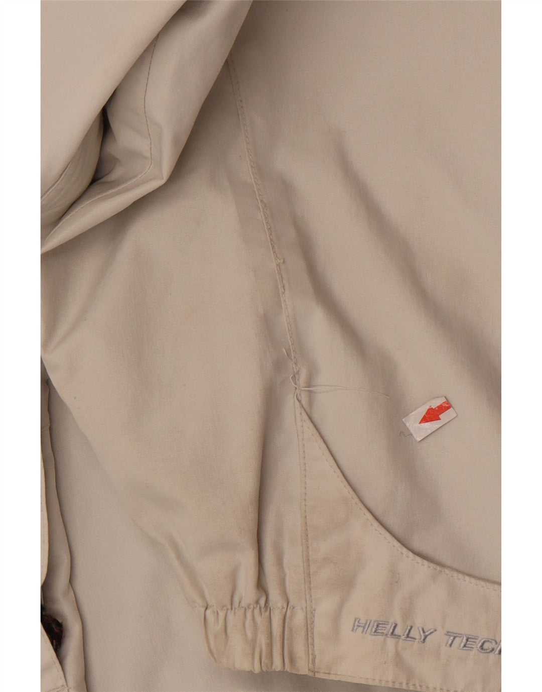 Мужская непромокаемая куртка Helly Hansen с капюшоном UK 40, большая, из белого нейлона