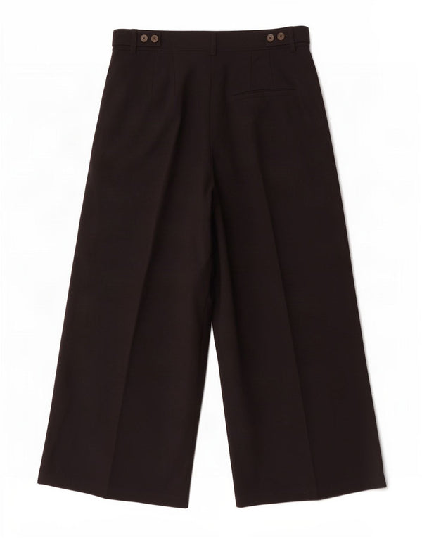 Женские повседневные широкие брюки Marks & Spencer UK 12 Medium W30 L27, черные