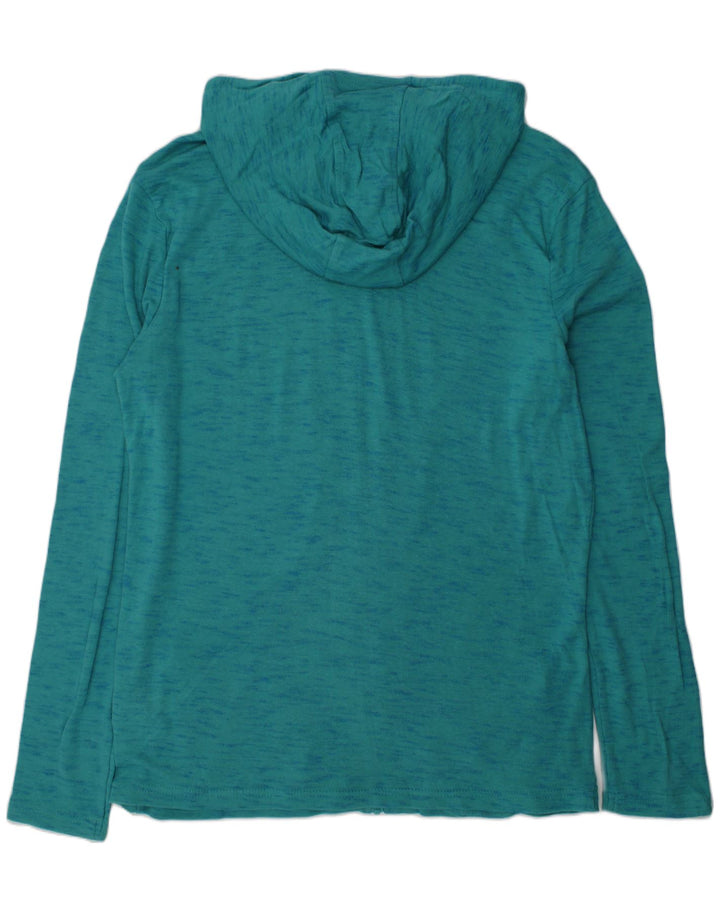 MOUNTAIN WAREHOUSE Boys Zip Hoodie Sweater 12-13 Years Green Cotton | Vintage Mountain Warehouse | Thrift | Second-Hand Mountain Warehouse | Used Clothing | Messina Hembry 