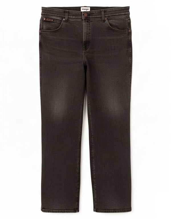 Мужские прямые джинсы Wrangler Texas W40 L32, серый хлопок