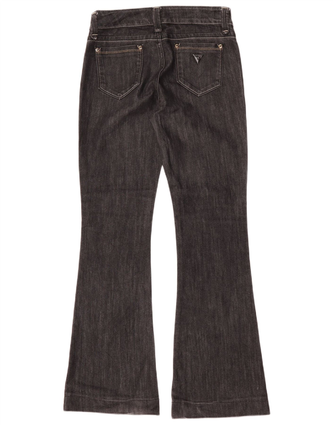 Женские расклешенные джинсы Guess W29 L32, черный хлопок