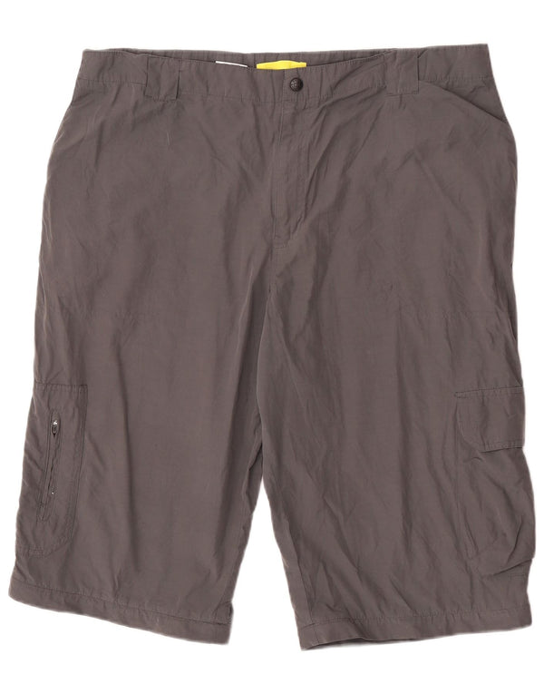 Мужские шорты карго Marks & Spencer Blue Harbour W40 XL серые из полиамида