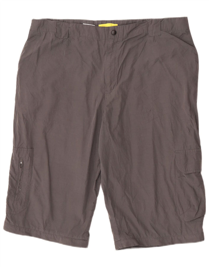 Мужские шорты карго Marks & Spencer Blue Harbour W40 XL серые из полиамида
