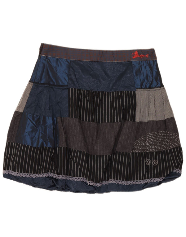 DESIGUAL Женская юбка-пузырь EU 40 Medium W32 Разноцветная пэчворк