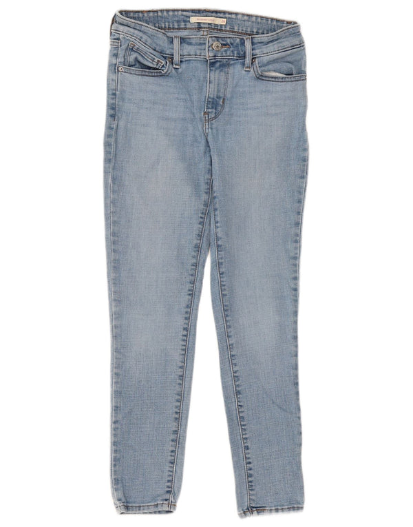 Женские джинсы скинни Levi's 711 W26 L26 синие, хлопок