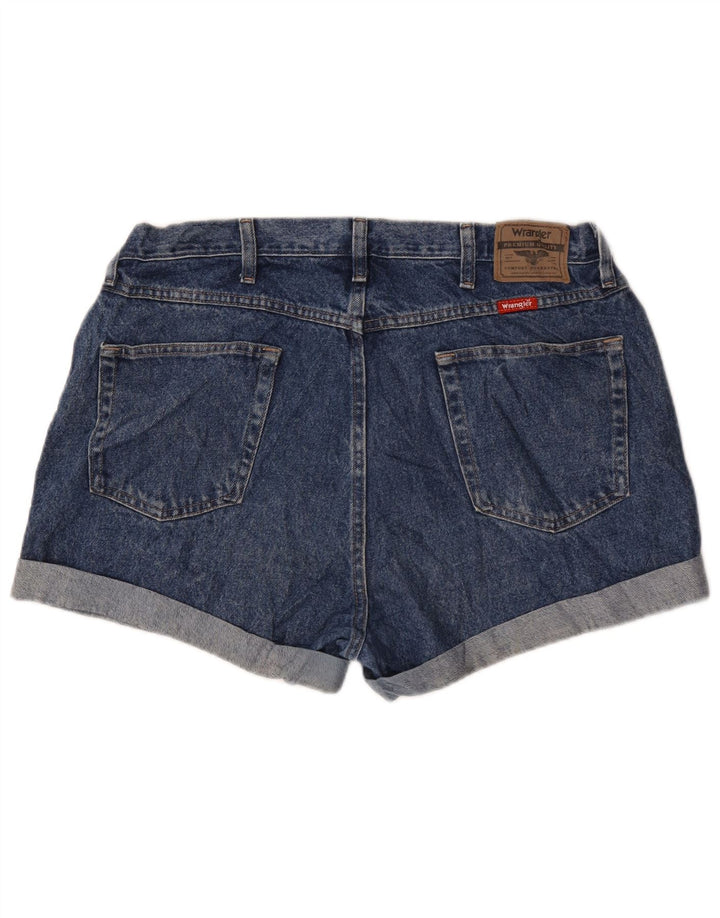 Женские джинсовые шорты Wrangler стандартного кроя W40 2XL, синие, хлопок