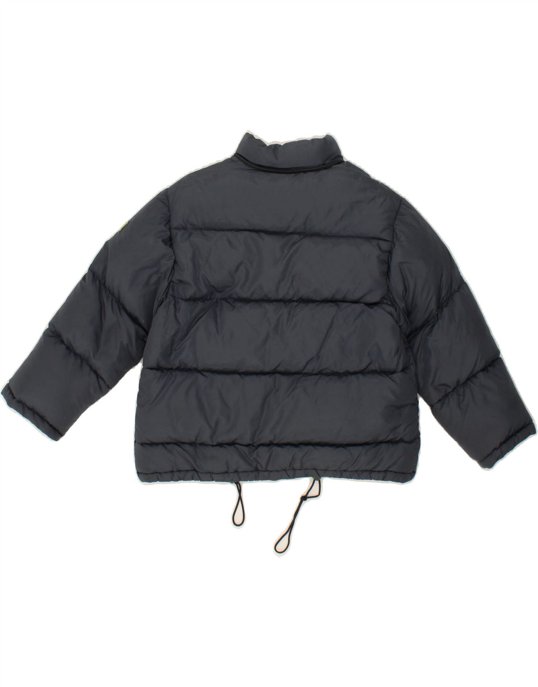 BRUMS Girls Padded Jacket 7-8 Years Navy Blue Vintage Brums and Second-Hand Brums from Messina Hembry 