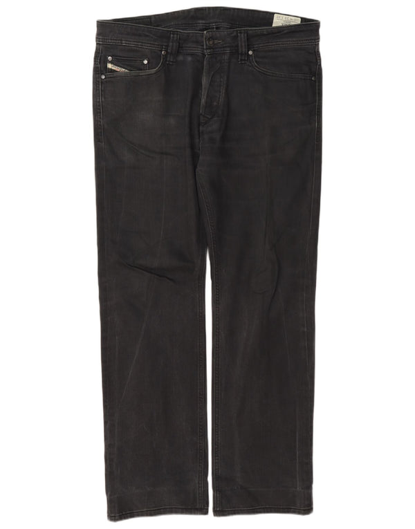 Мужские прямые джинсы Diesel Viker W33 L32, серые, хлопок