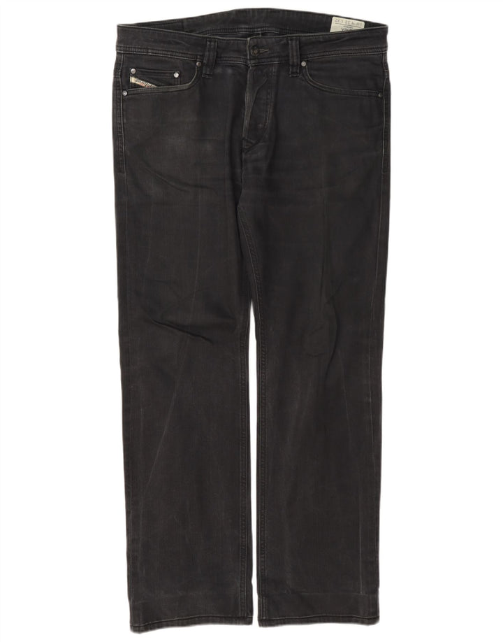 Мужские прямые джинсы Diesel Viker W33 L32, серые, хлопок