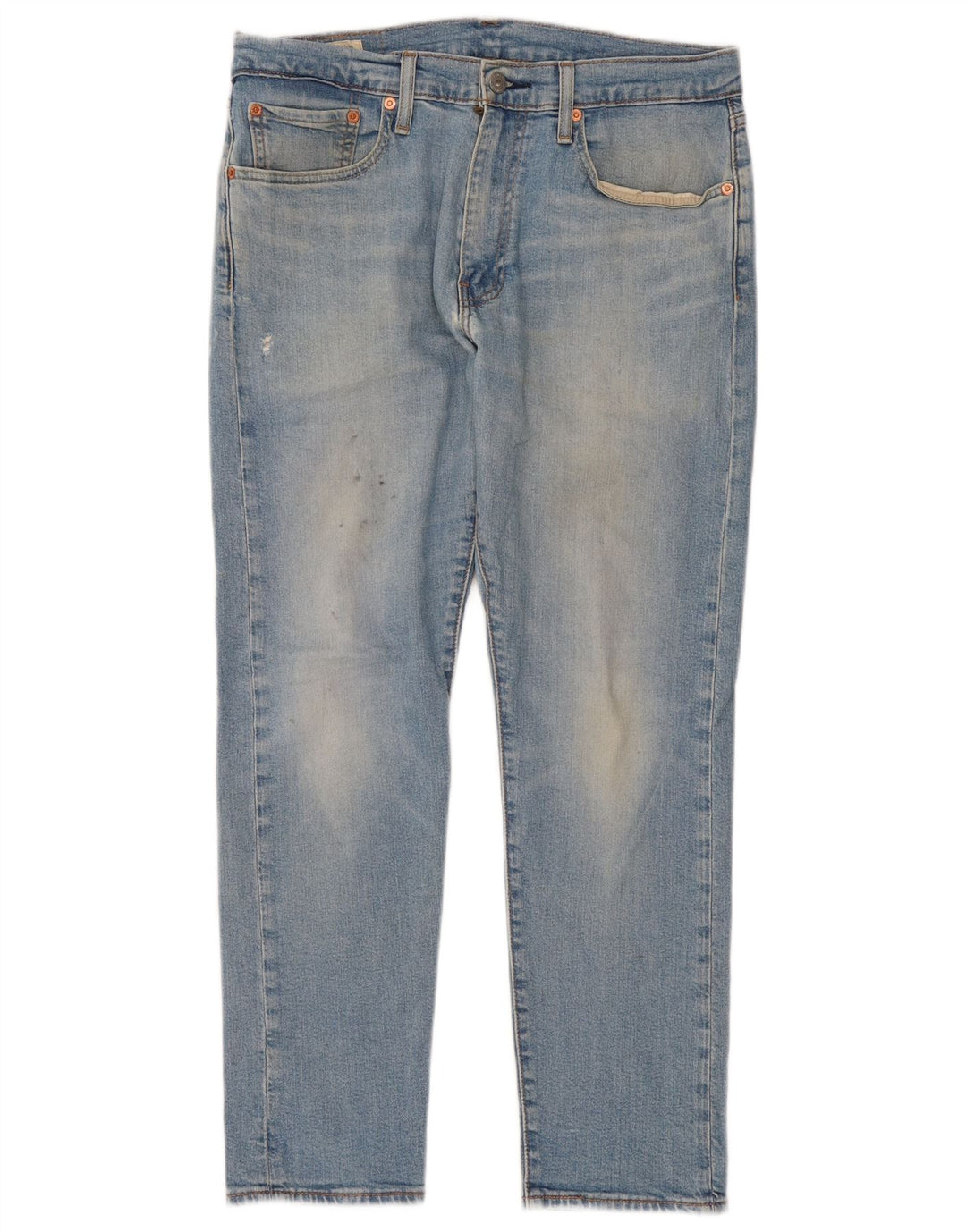 Мужские зауженные зауженные джинсы Levi's 512 W32 L30 синие, хлопок