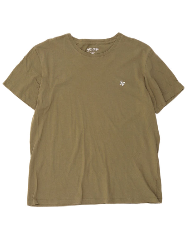 Мужская футболка Jack & Jones Top XL Хаки