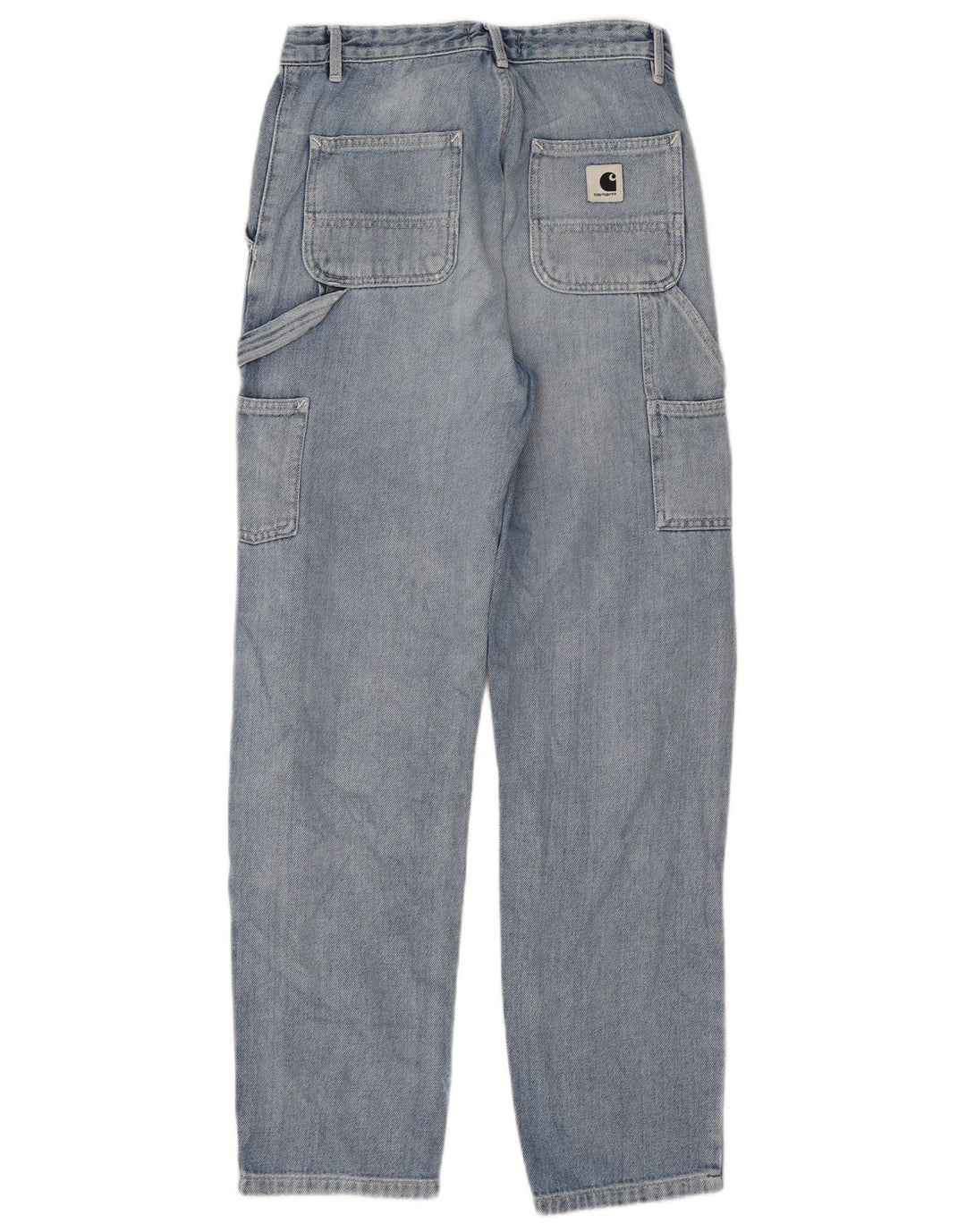 Женские зауженные джинсы-карго Carhartt W26 L29 синие
