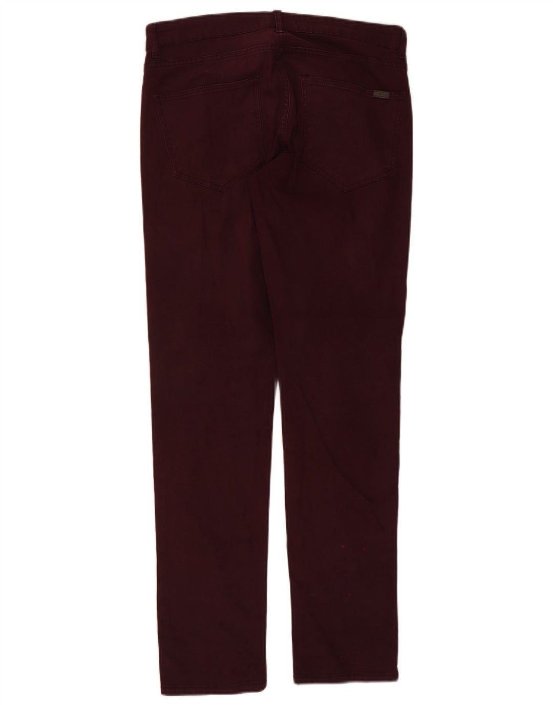 Женские узкие джинсы Zara W32 L32 бордовые