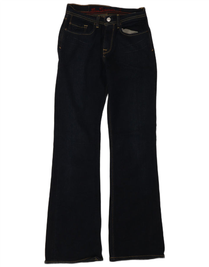Женские джинсы Bootcut Ben Sherman W28 L32 Темно-синие, хлопок