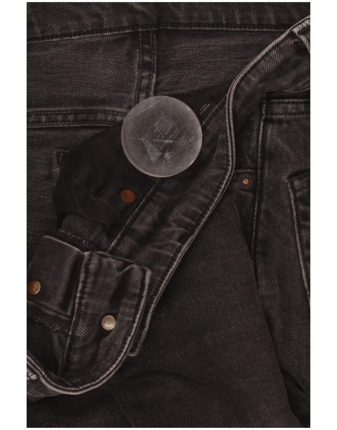 Мужские зауженные джинсы G-STAR 3301 W34 L34 Серые