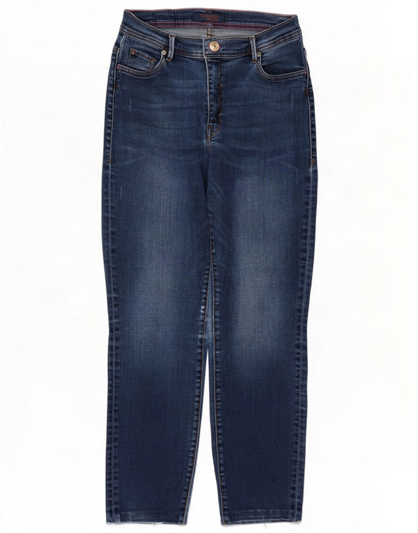 Женские узкие джинсы Trussardi W28 L27 синие